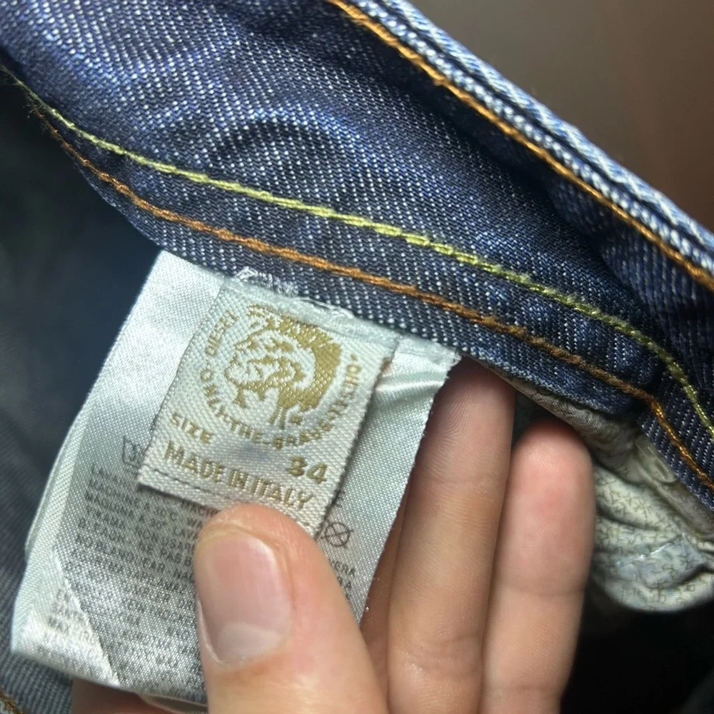 Diesel DNA "dirty new age" stacked slim distressed jeans - Picture 10 of 16